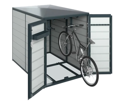 Konstruktion der Fahrradgarage